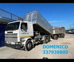 SCANIA R 142 RIBALTABILE TRILATERALE