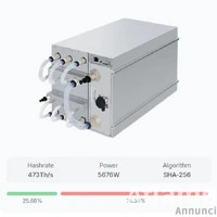 Model Antminer S21 XP Hyd (473Th) SHA256 Bitmain