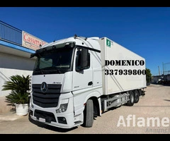 MERCEDES-BENZ ACTROS 25.45 EURO 6 CASSA FRIGO CON GANCERE TRASPORTO CARNI